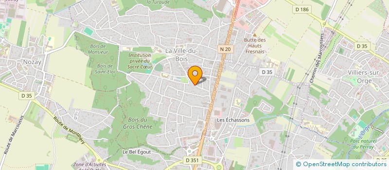 localisation de l'entreprise JDQ CONSULTING  LA VILLE-DU-BOIS
