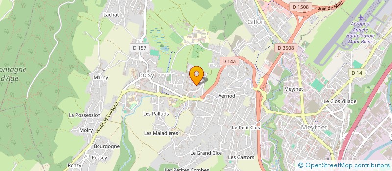 localisation de l'entreprise JDQ EDITIONS à POISY