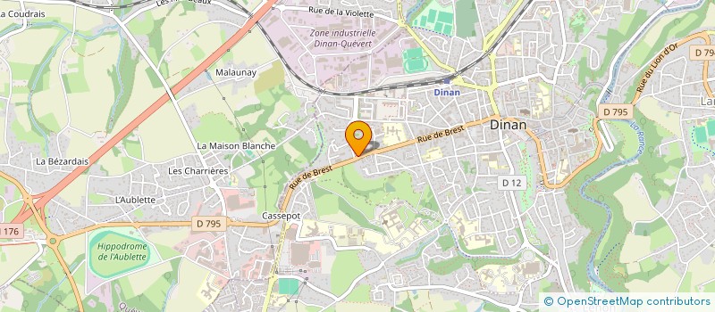 localisation de l'entreprise JDR à DINAN