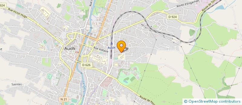 localisation de l'entreprise JDR à AUCH