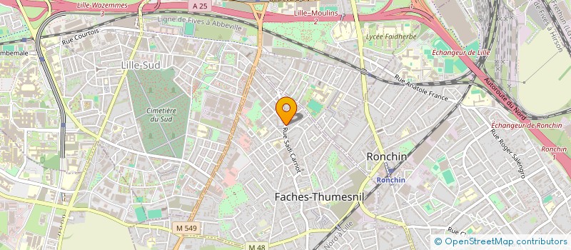localisation de l'entreprise JDR PREMIUM à FACHES-THUMESNIL