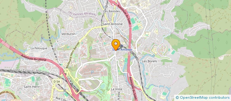 localisation de l'entreprise JDS à MARSEILLE