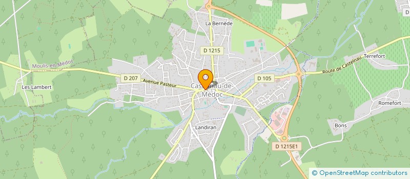 localisation de l'entreprise JDS  CASTELNAU-DE-MEDOC