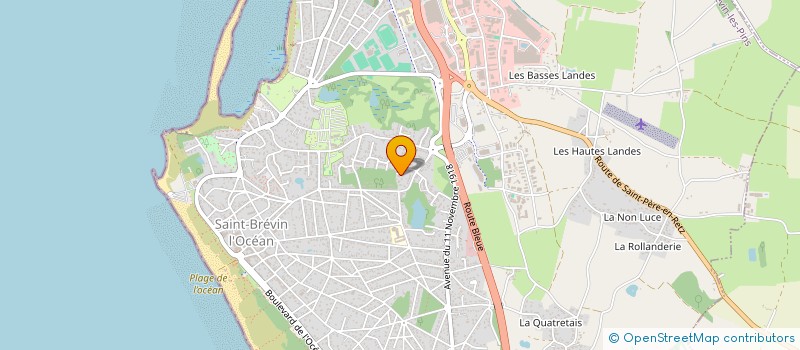 localisation de l'entreprise JDS à SAINT-BREVIN-LES-PINS