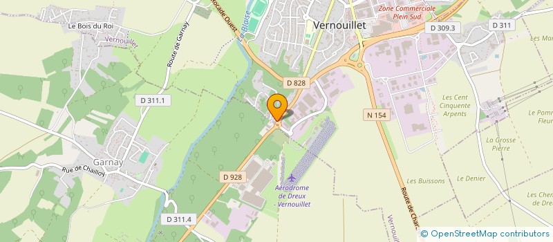 localisation de l'entreprise JDS à VERNOUILLET