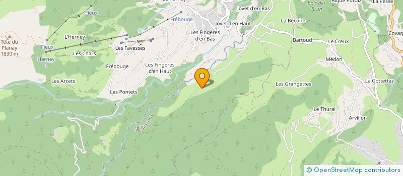 localisation de l'entreprise JDS ACTION à SALLANCHES