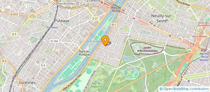localisation de l'entreprise JDS CONSEILS à NEUILLY-SUR-SEINE
