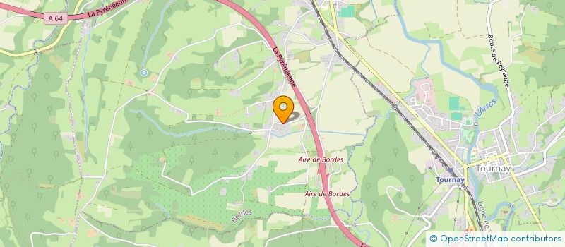 localisation de l'entreprise JDS CREATION  BORDES