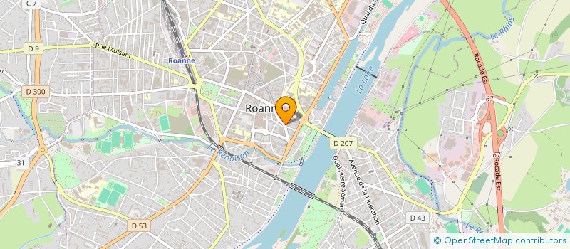 localisation de l'entreprise JDS IMMO - CONSEIL  ROANNE