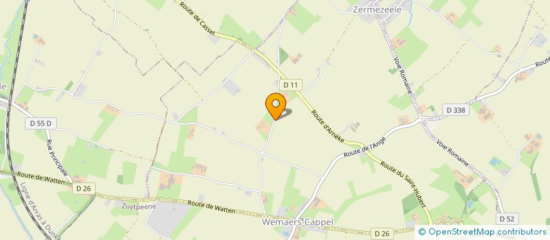 localisation de l'entreprise JDS IT à WEMAERS-CAPPEL