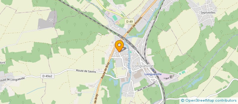 localisation de l'entreprise JDS TAXI  LONGUEVILLE