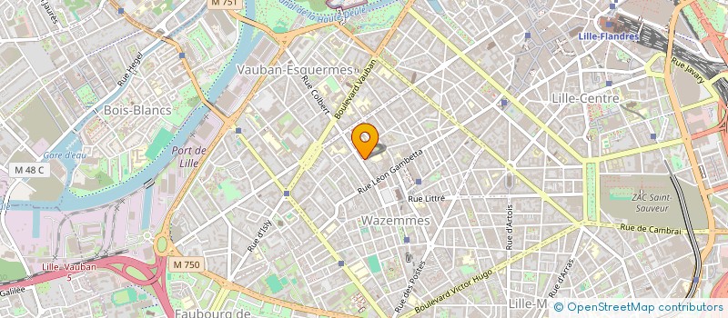 localisation de l'entreprise JDS WEB à LILLE
