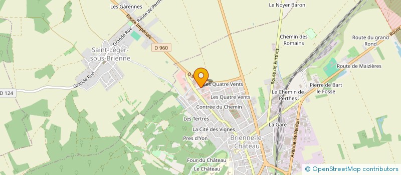 localisation de l'entreprise JDSB  BRIENNE LE CHATEAU