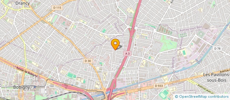 localisation de l'entreprise JDSC GOUJON  BOBIGNY