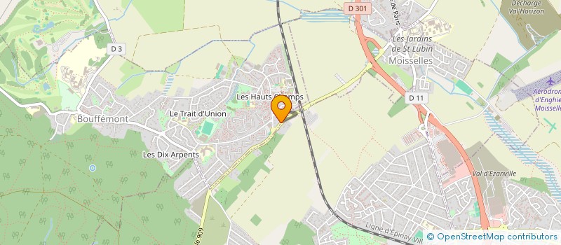 localisation de l'entreprise JDSF à DEUIL-LA-BARRE