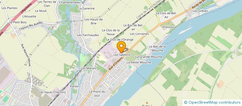 localisation de l'entreprise JDSH à MEUNG-SUR-LOIRE