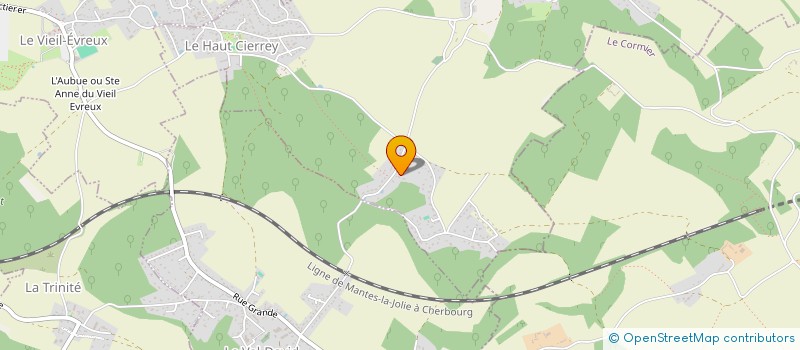 localisation de l'entreprise JDSV IMMO  CIERREY