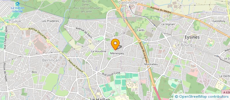 localisation de l'entreprise JDT HOLDING  LE HAILLAN