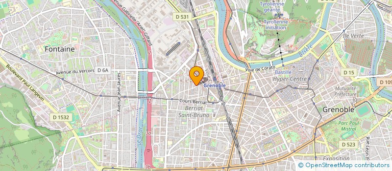localisation de l'entreprise JDTG  GRENOBLE