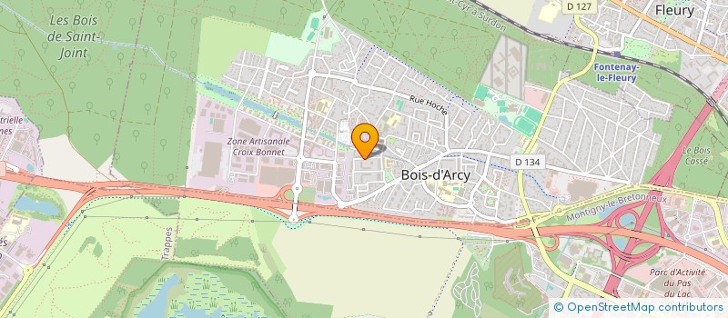 localisation de l'entreprise JDTM  BOIS-D'ARCY