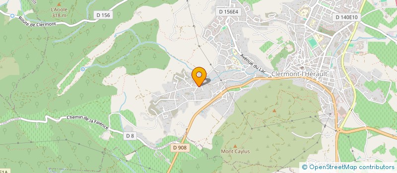 localisation de l'entreprise JDV  CLERMONT-L'HERAULT