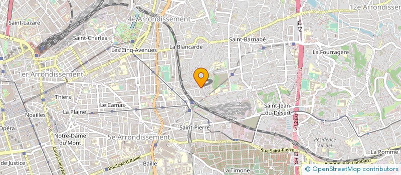 localisation de l'entreprise JDV FRANCE à MARSEILLE