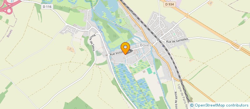 localisation de l'entreprise JDW HOLDING à BOVES