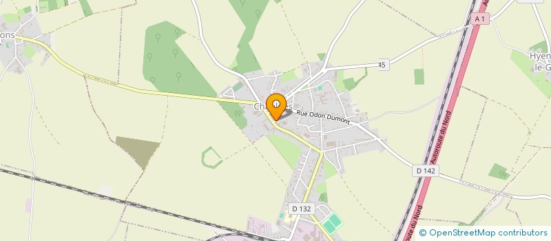 localisation de l'entreprise JDY à CHAULNES