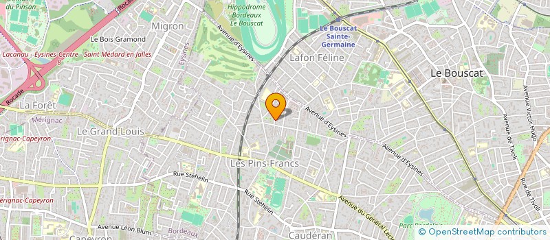 localisation de l'entreprise JDZ à BORDEAUX