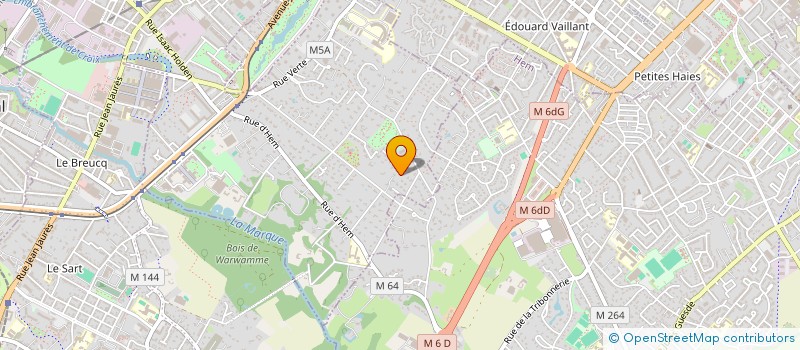 localisation de l'entreprise JDZ & CO à CROIX