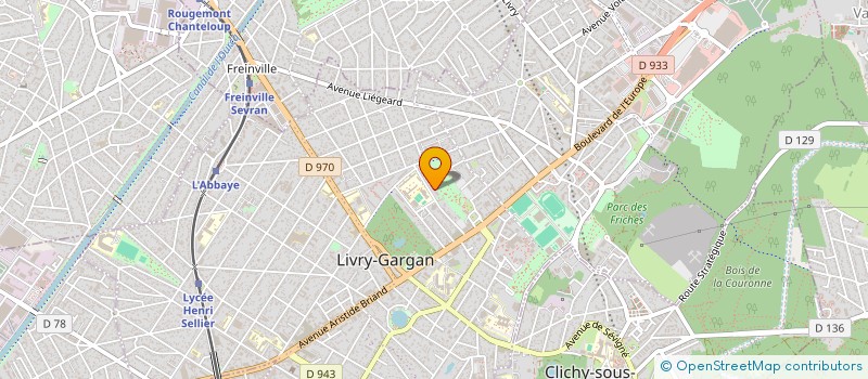 localisation de l'entreprise JDZ TRANSPORT à LIVRY-GARGAN