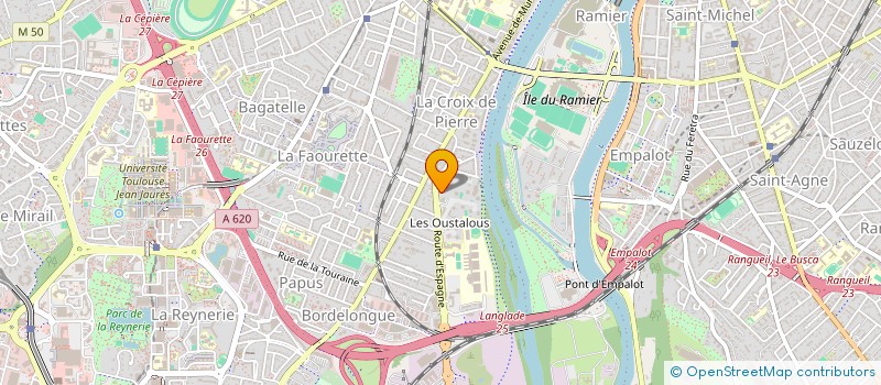 localisation de l'entreprise JE 2 POCHE CB à TOULOUSE