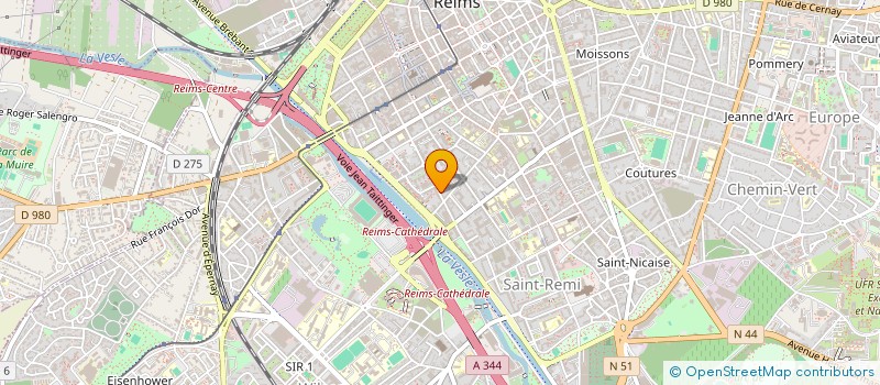 localisation de l'entreprise JE AIRLINES  REIMS