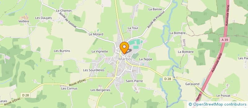 localisation de l'entreprise JE AM GUILLERMIN  MARBOZ