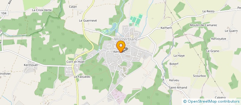 localisation de l'entreprise JE BOUGE POUR LES AUTRES  MONTERBLANC