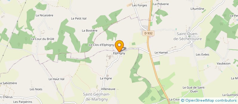 localisation de l'entreprise JE COMMUNIQUE (AGENCE DE COMMUNICATION TRADITIONNELLE ET DIGITALE) à SAINT-GERMAIN-DE-MARTIGNY