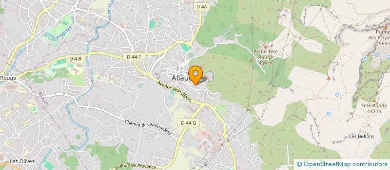 localisation de l'entreprise JE CONSEILLE  ALLAUCH