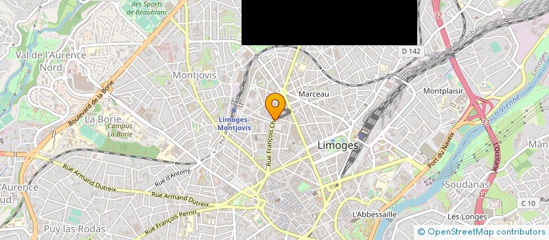 localisation de l'entreprise JE CONSULTE ET AUDITE JE CONSEILLE ... à LIMOGES
