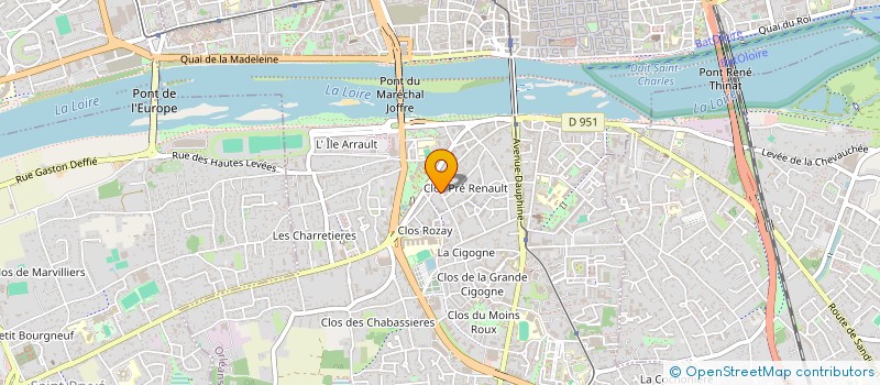localisation de l'entreprise JE COURS-LA SANTE EN MOUVEMENT  ORLEANS