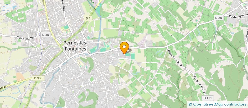 localisation de l'entreprise JE COURS POUR MA FORME  PERNES-LES-FONTAINES