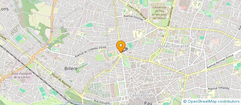 localisation de l'entreprise JE DESIRE à PAU