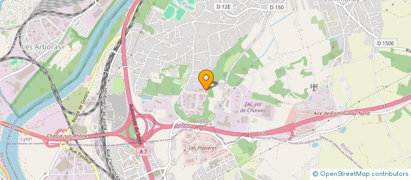 localisation de l'entreprise JE DIS VERT ENTRETIEN  TERNAY