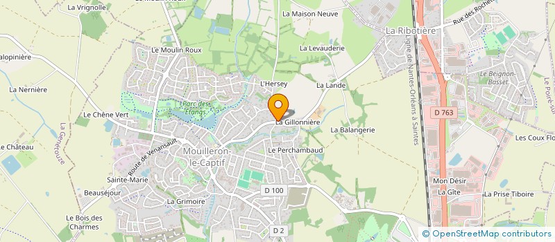 localisation de l'entreprise JE FAIS QUOI DEMAIN  MOUILLERON-LE-CAPTIF