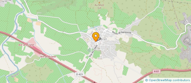 localisation de l'entreprise JE-GA à BIZANET