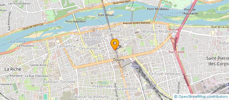 localisation de l'entreprise JE GARDE LE CHIEN  TOURS