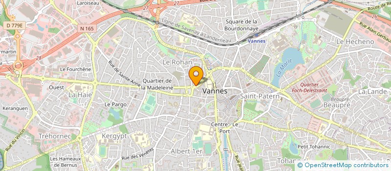 localisation de l'entreprise JE GARDE LE CHIEN à VANNES