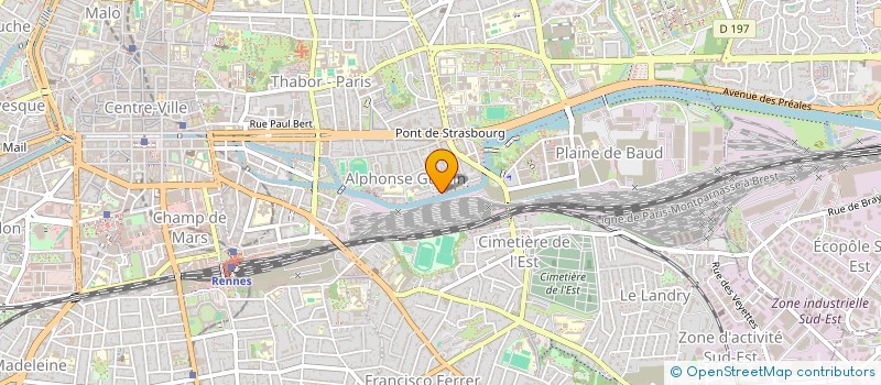 localisation de l'entreprise JE HOLDING  RENNES