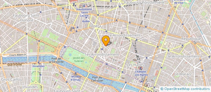 localisation de l'entreprise JE HOLDINGS  PARIS