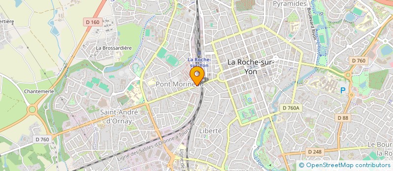 localisation de l'entreprise JE JOUE DONC NOUS SOMMES à ROCHE SUR YON (LA)