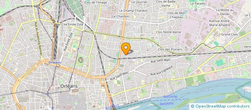 localisation de l'entreprise JE L'M YOGA ET SOINS à ORLEANS